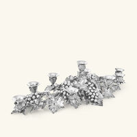 Vine Leaves Candelabra Silver 9 Candles buccellati vine leaves candelabra silver 9 candles