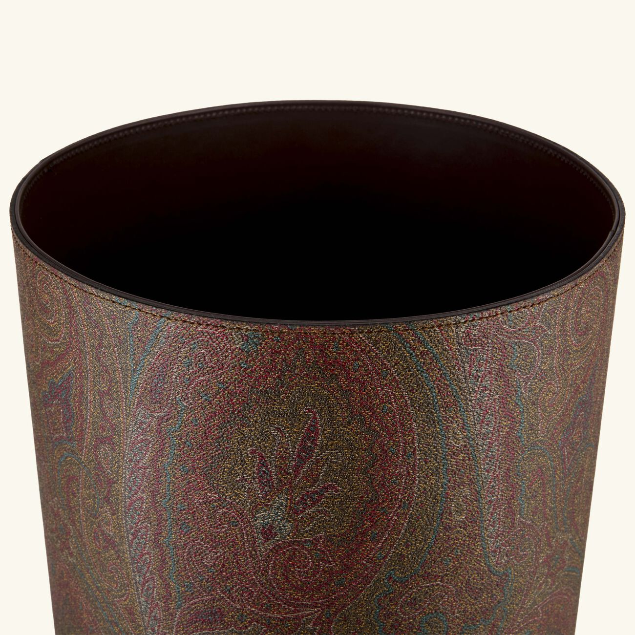 etro arnica wastepaper basket brown