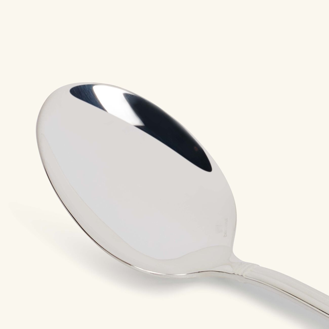 christofle aria salad serving spoon silver plated