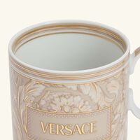 versace barocco beige mug