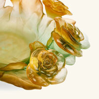 daum rose passion centerpiece orange