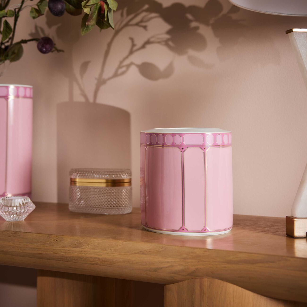 rosenthal signum rose vase small pink