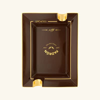 st dupont padron ashtray rectangular large brown