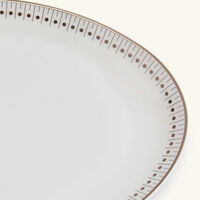 christofle malmaison imp riale serving platter oval white 28cm