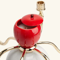 fornasetti frutto proibito white candle holder