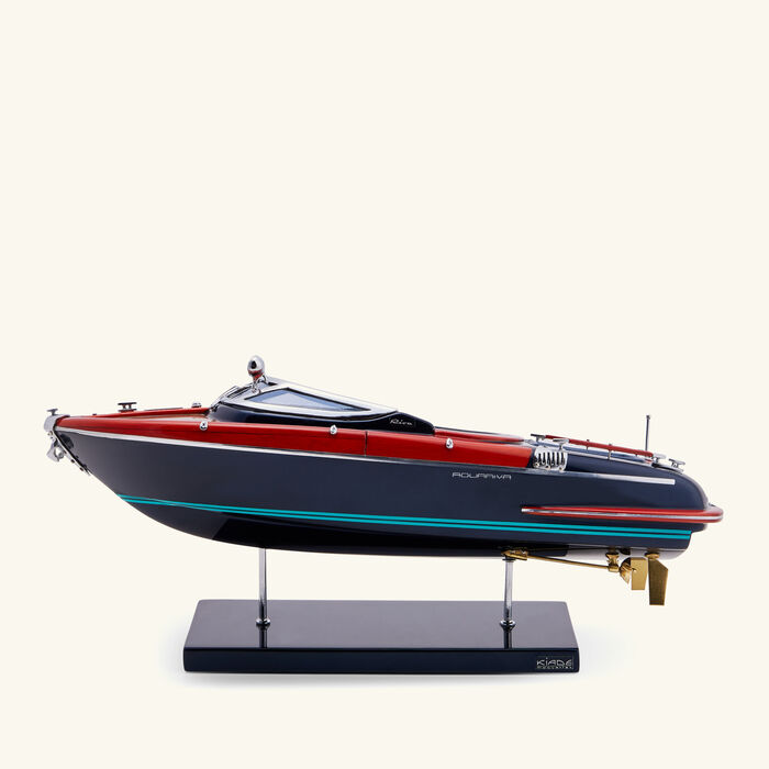 kiade riva aquariva model boat small brown