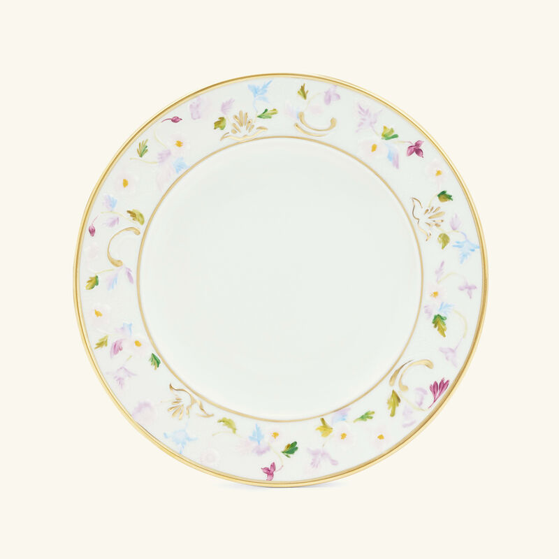 villari taormina dessert plate white 21cm