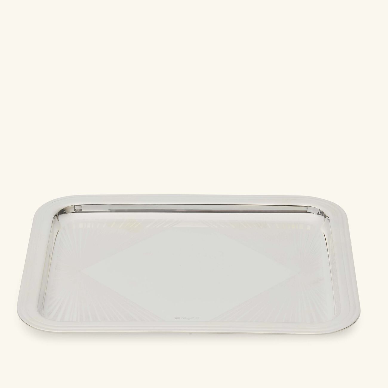 christofle affaires sp ciales by yasmin al mulla tray rectangular small silver plated