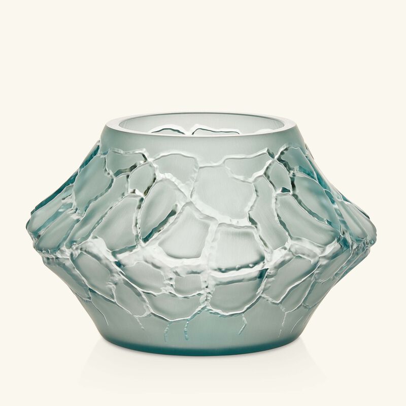 مزهرية تيرامينيرال كالديرا فوتيف الدائرية الصغيرة باللون الأزرق لاليك مزهرية تيرامينيرال كالديرا فوتيف الدائرية الصغيرة باللون الأزرق