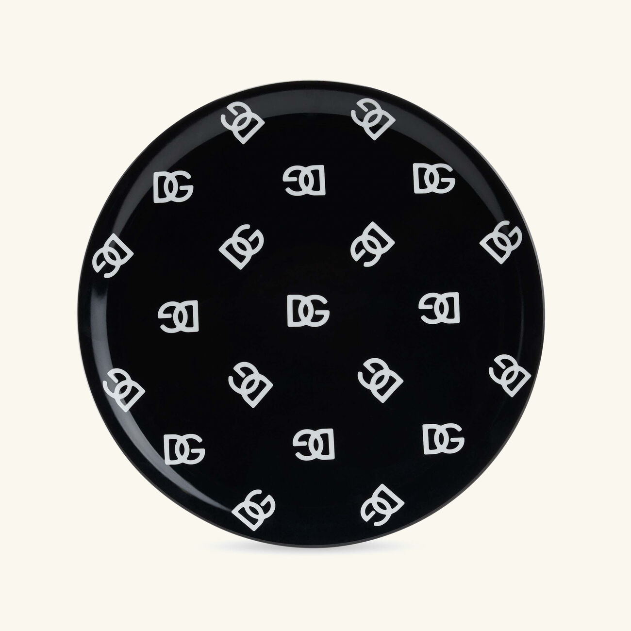 dolce gabbana casa dg logo pizza plate round 32cm