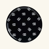 dolce gabbana casa dg logo pizza plate round 32cm
