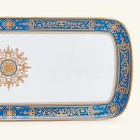 bernardaud aux rois cake platter rectangular gold