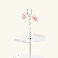 daum or d abeille 3 tier cake stand