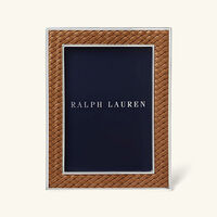 ralph lauren home brockton picture frame brown 24x29cm