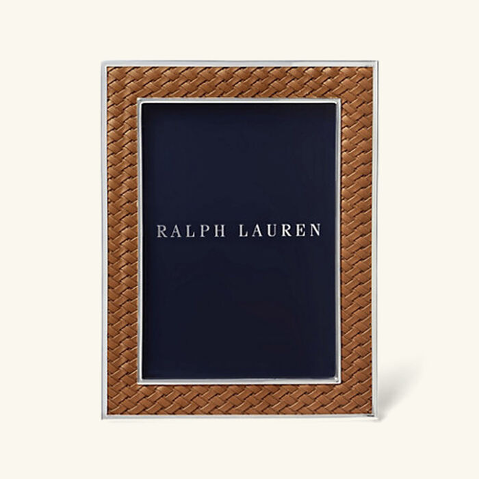 ralph lauren home brockton picture frame brown 24x29cm