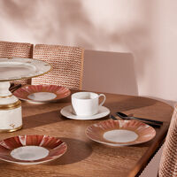 ماري داج طبق الحلويات باناش دائري وردي 21 سم