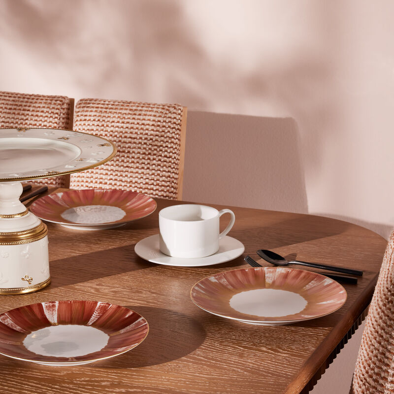 ماري داج طبق الحلويات باناش دائري وردي 21 سم