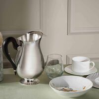 christofle malmaison water pitcher silver plated
