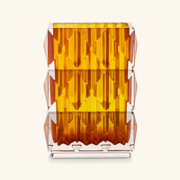 baccarat louxor candle holder clear