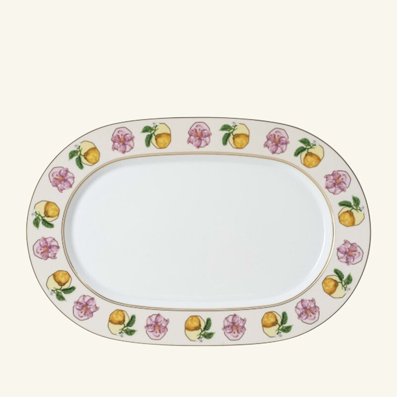 rosenthal idyllia serving platter oval marshmallow 34 cm