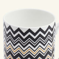 missoni home zig zag mug gold