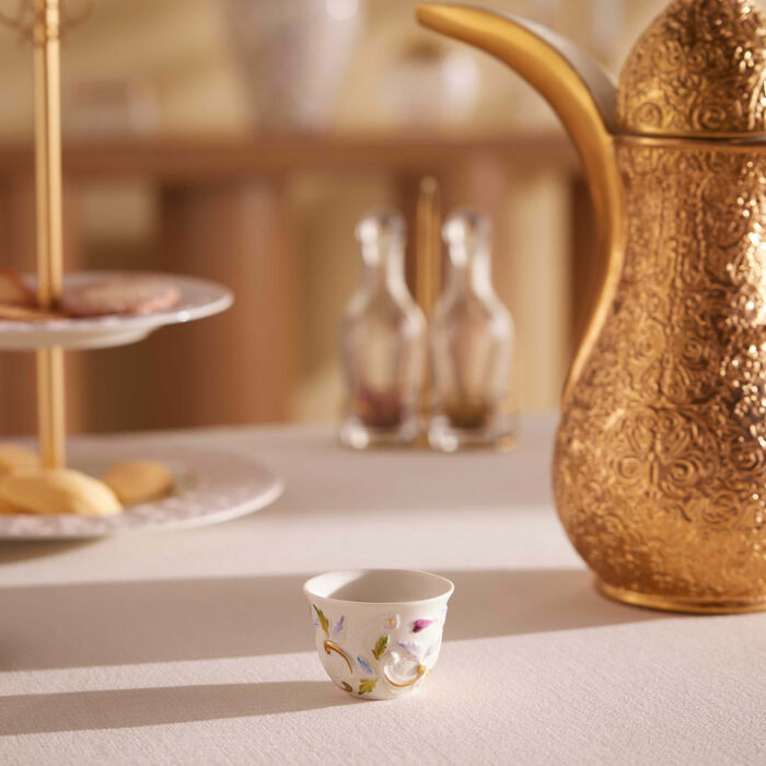 villari taormina arabic coffee cup multicolor