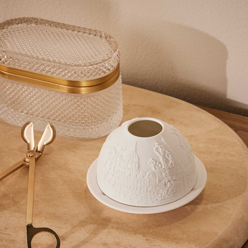 bernardaud paris monuments led lithophanie