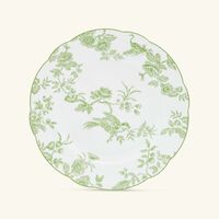 bernardaud albertine dinner plate round green 26cm