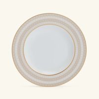 baccarat arcadia soup plate gold platinum 23cm set of 2