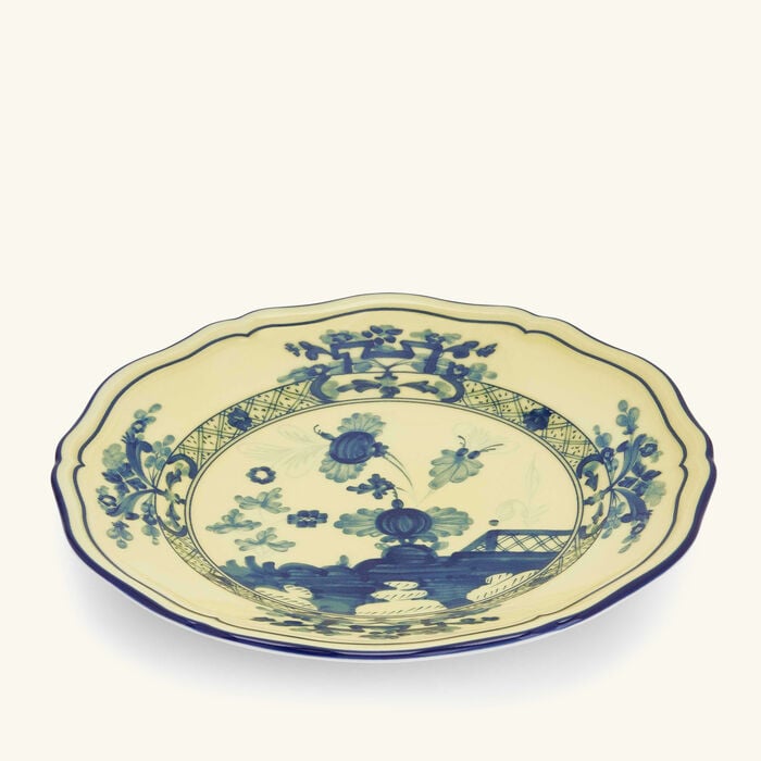 جينوري 1735 طبق الخبز أوريينتي إيتاليانو تشيترينو دائري اصفر 17 سم