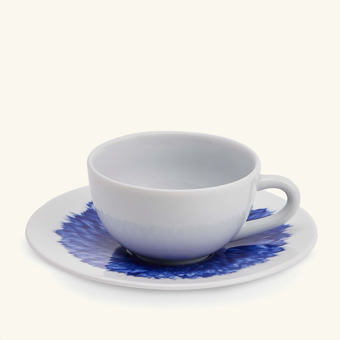bernardaud in bloom coffee cup saucer blue