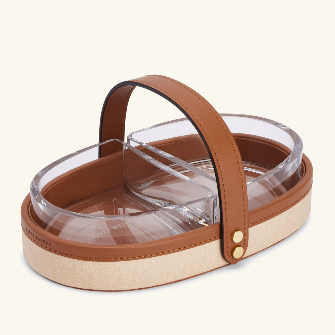 ralph lauren home garrett serving bowl brown