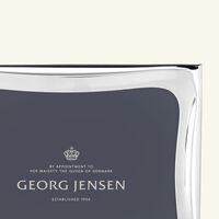 جورج جنسن إطار الصور كوبرا فضي كبير