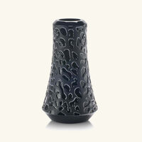 lalique panth re vase small black