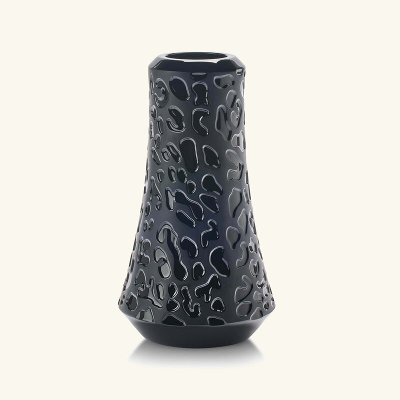 Panthère Vase Small Black lalique panth re vase small black