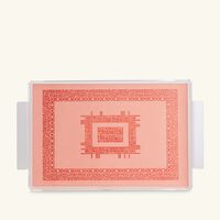 Shafa Serving Tray Rectangular Pink 49x36cm dimlaj shafa serving tray rectangular pink 49x36cm