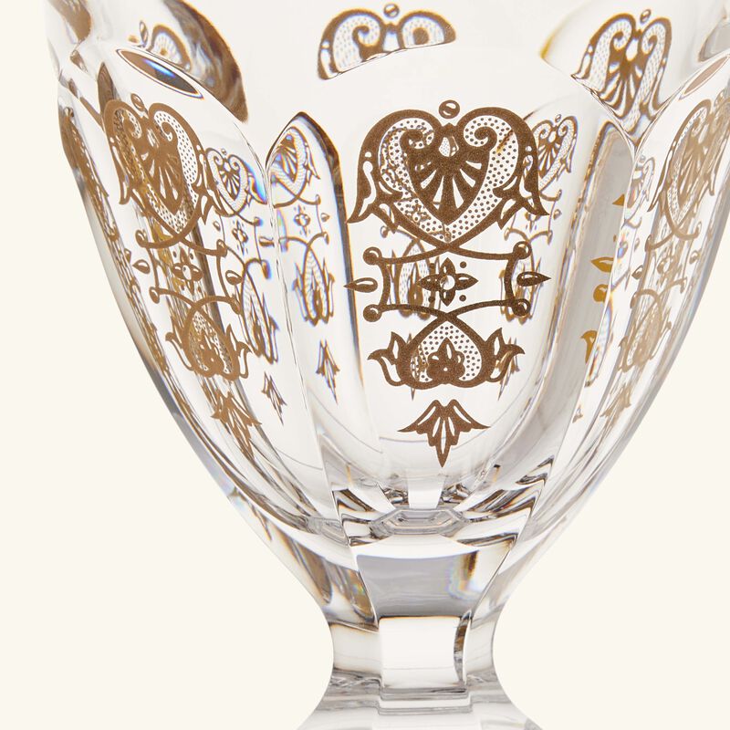 Harcourt Empire Drinking Glass Gold baccarat harcourt empire drinking glass gold