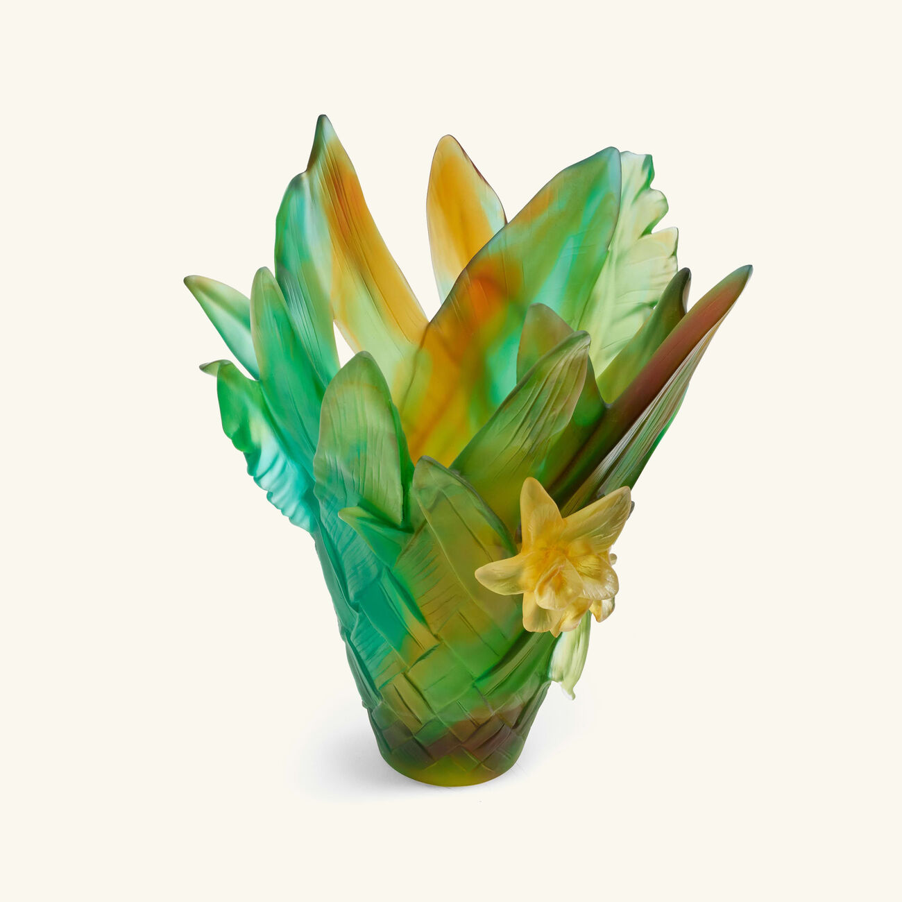 Tressage Vase Medium Green daum tressage vase medium green