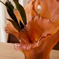 daum arum rose vase large pink
