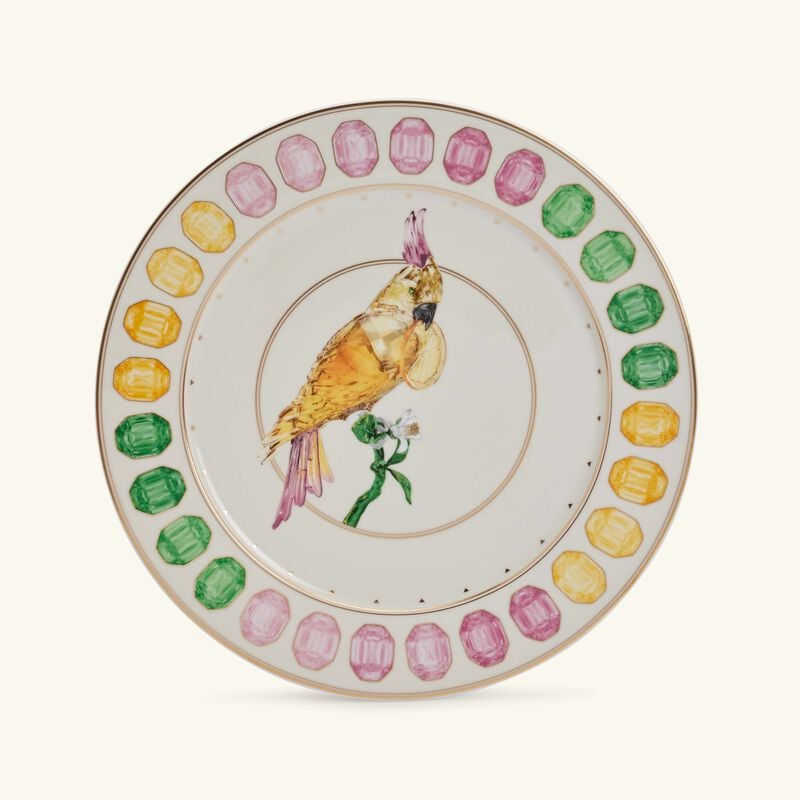 Idyllia Service Plate Round Cockatoo 33 cm rosenthal idyllia service plate round cockatoo 33 cm