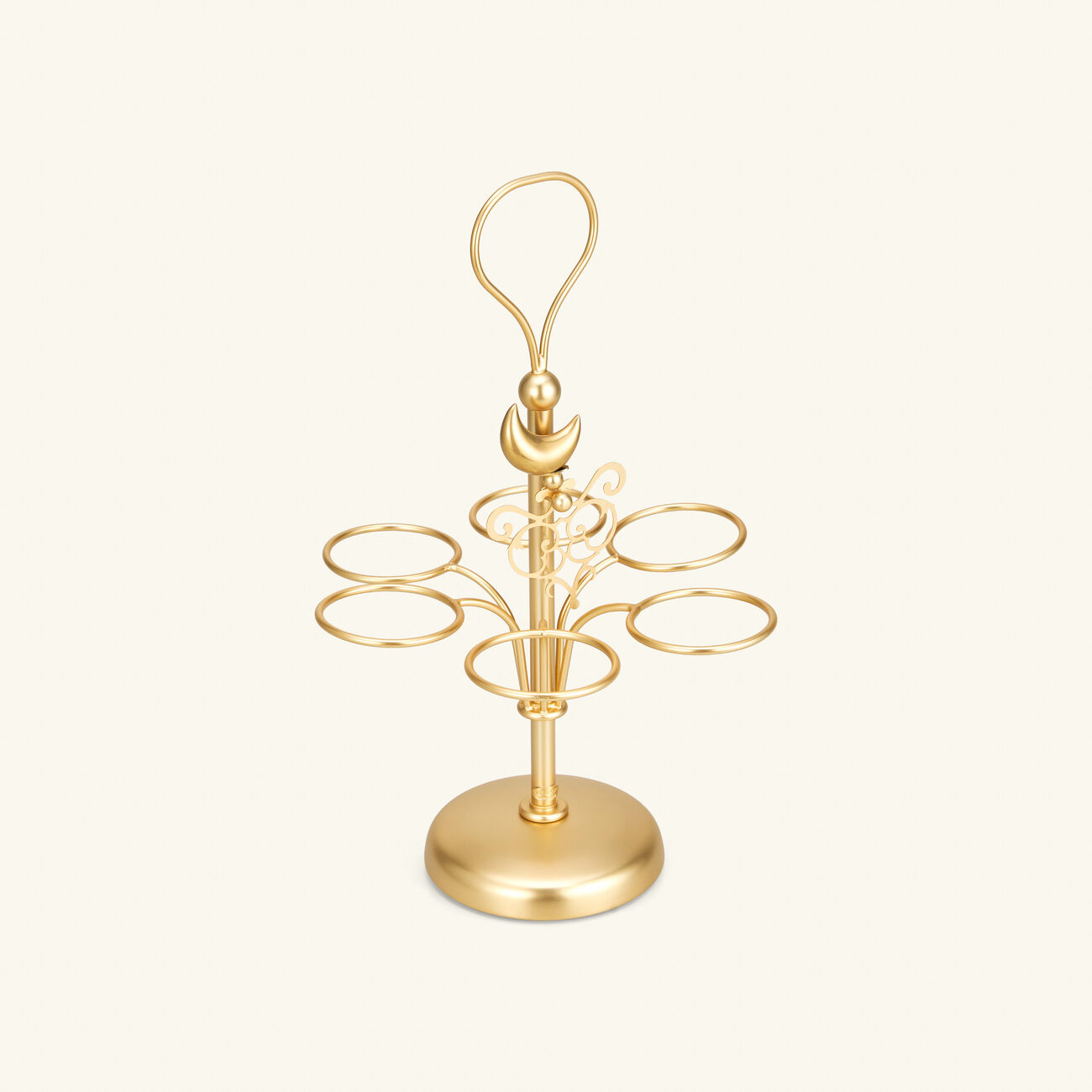 فيلاري حامل فناجين القهوة اكسترافاجانزا باللون الذهبي