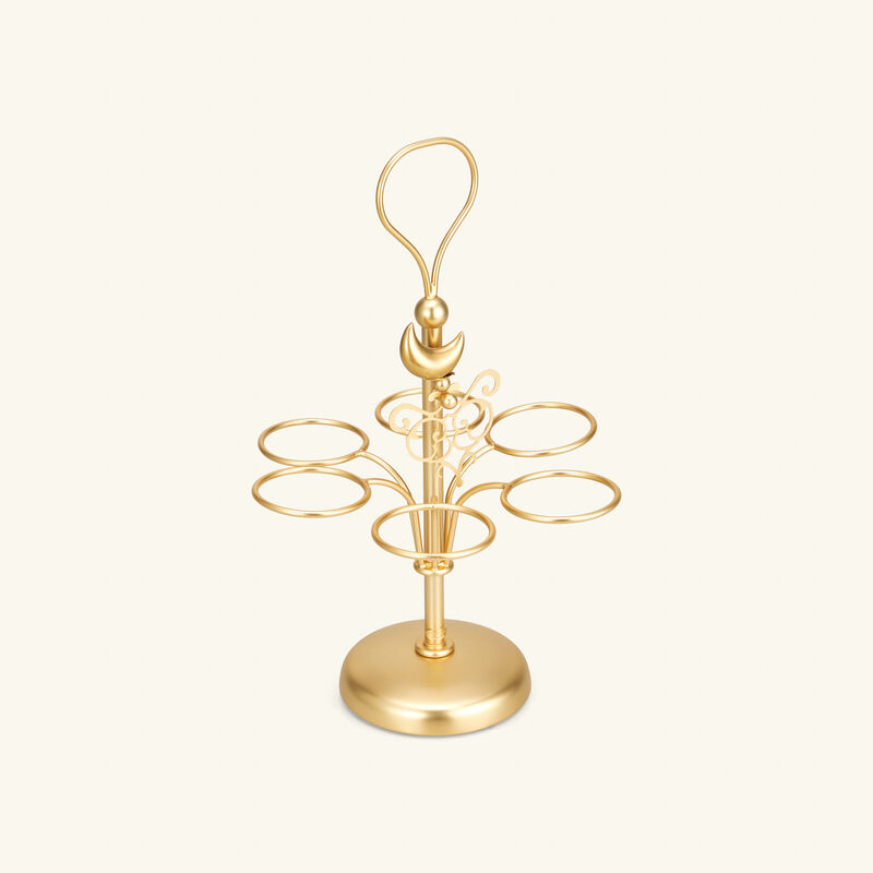 فيلاري حامل فناجين القهوة اكسترافاجانزا باللون الذهبي