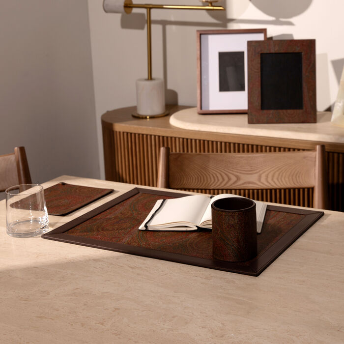 Arnica Desk Pad Brown etro arnica desk pad brown