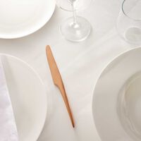 l ame de christofle dessert knife pink