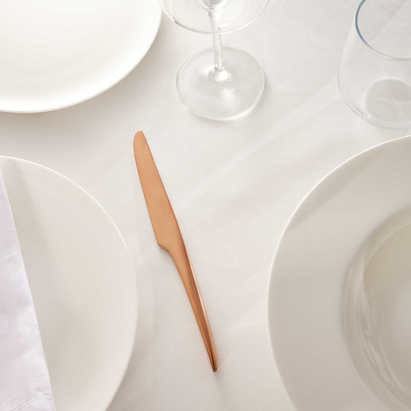 l ame de christofle dessert knife pink