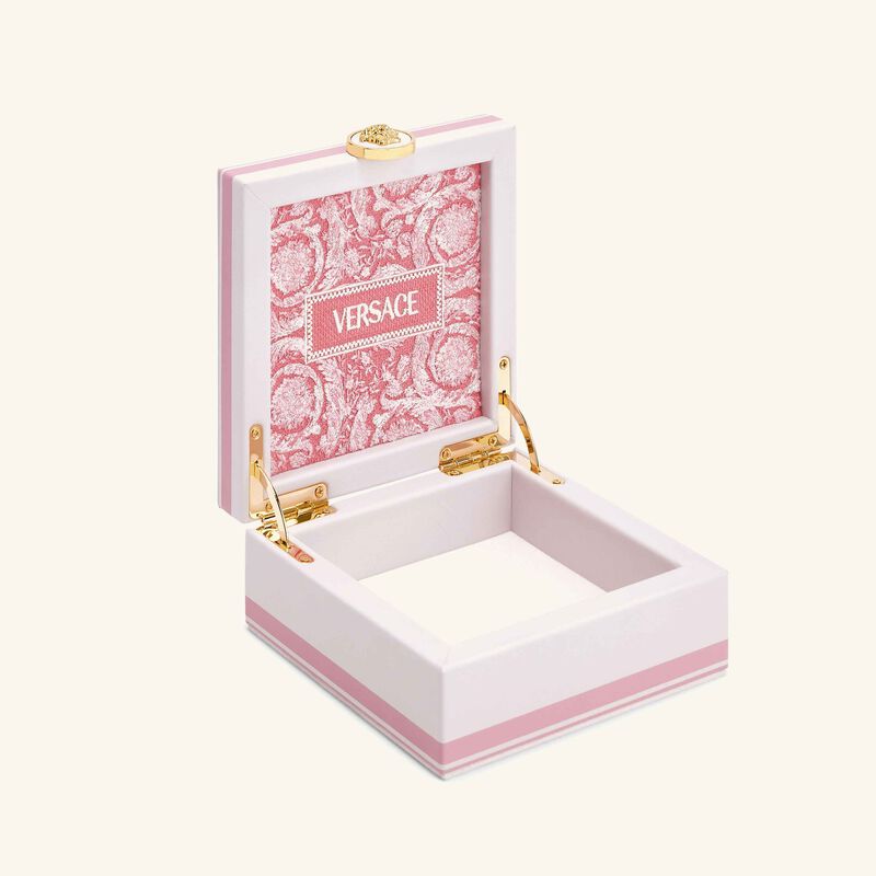 versace barocco jewelry box pink