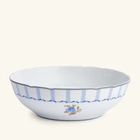 bernardaud brocante serving bowl blue 29cm