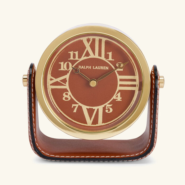 ralph lauren home brennan clock brown