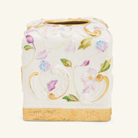villari taormina tissue box gold