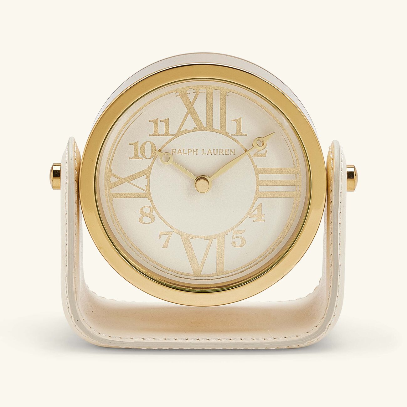 ralph lauren home brennan clock gold